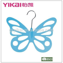 2015 butterflyshape PS plastic scarf clothes hanger